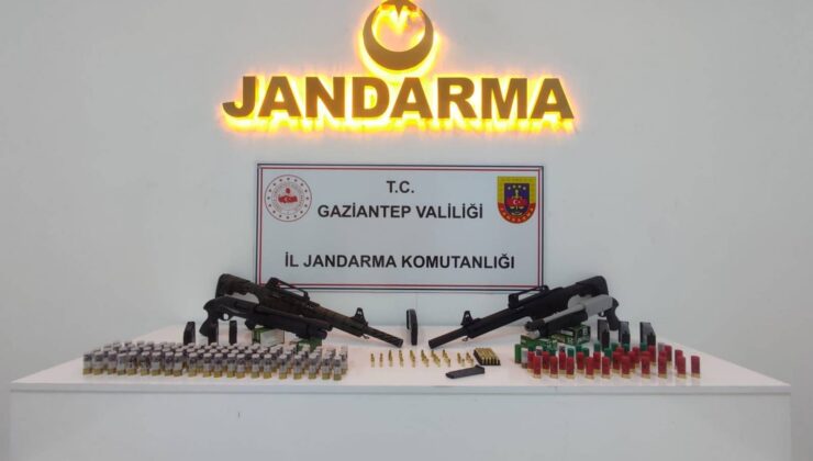 Gaziantep’te Jandarmadan Silah Kaçakçılarına Darbe