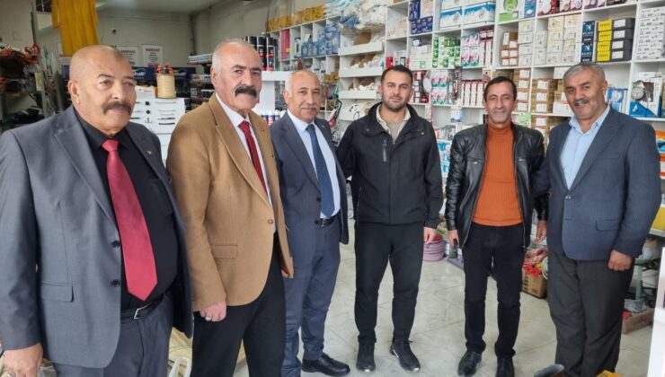 MHP Van İl Başkanı Güngöralp, Özalp Ve Saray Esnafını Ziyaret Etti