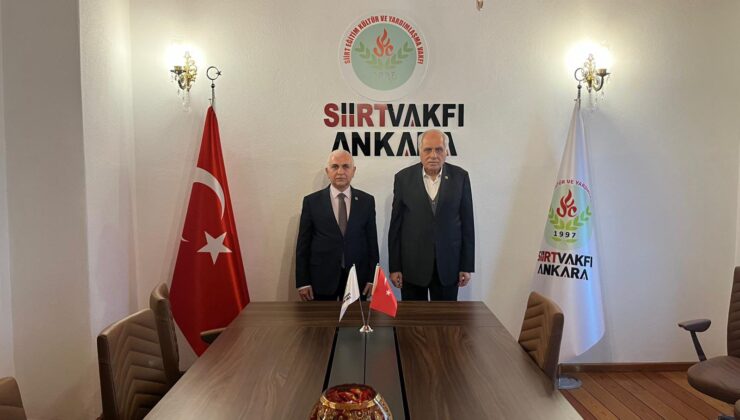 Mervan Gül’den Siirt Vakfı Ankara Şubesi’ne Ziyaret: “Hemşehri Dayanışması Siirt’in Kalkınmasına Güç Katıyor”