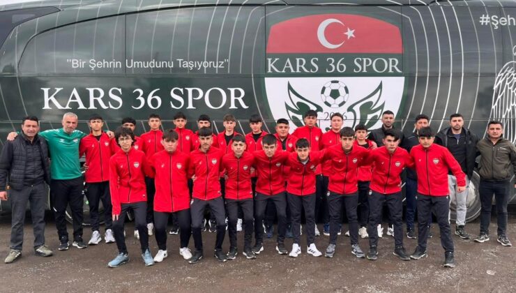 Kars 36 Spor U16 Türkiye finalleri için Bingöl yolunda…