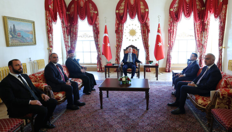 Cumhurbaşkanı Erdoğan, Türkiye Ermenileri Patriği Maşalyan’ı Kabul Etti