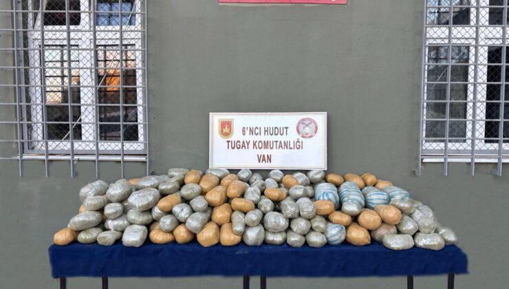 Van Hudut Hattında 290 Kilo Uyuşturucu Ele Geçirildi