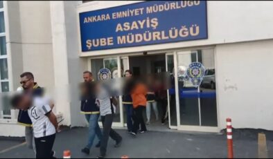 Ankara’da İlişki Vaadiyle Gasp Yapan Çeteye Operasyon: 9 Gözaltı