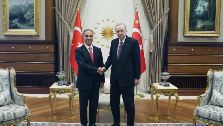Cumhurbaşkanı Erdoğan, Irak Yüksek Yargı Konseyi Başkanı Faik Zeydan’ı Kabul Etti
