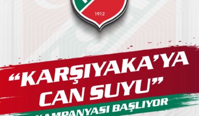 Karşıyaka Basketbol Şubesi İçin ‘Can Suyu’ Kampanyası Başlatıldı: İlk Destek Folkart’tan