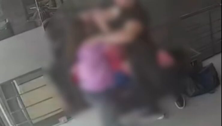 Mersin’de Spor Salonunda Kadına Şiddet Girişimi Kamerada