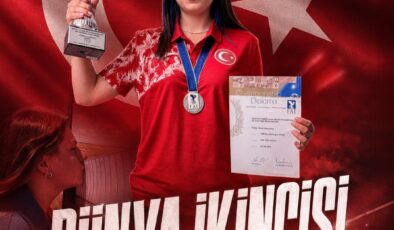 Milli Sporcu İdil Ceylin Yırtar Dünya İkincisi Oldu
